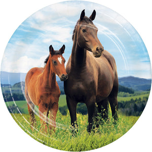 Horse And Pony Dessert Plates, 8 ct by Creative Converting