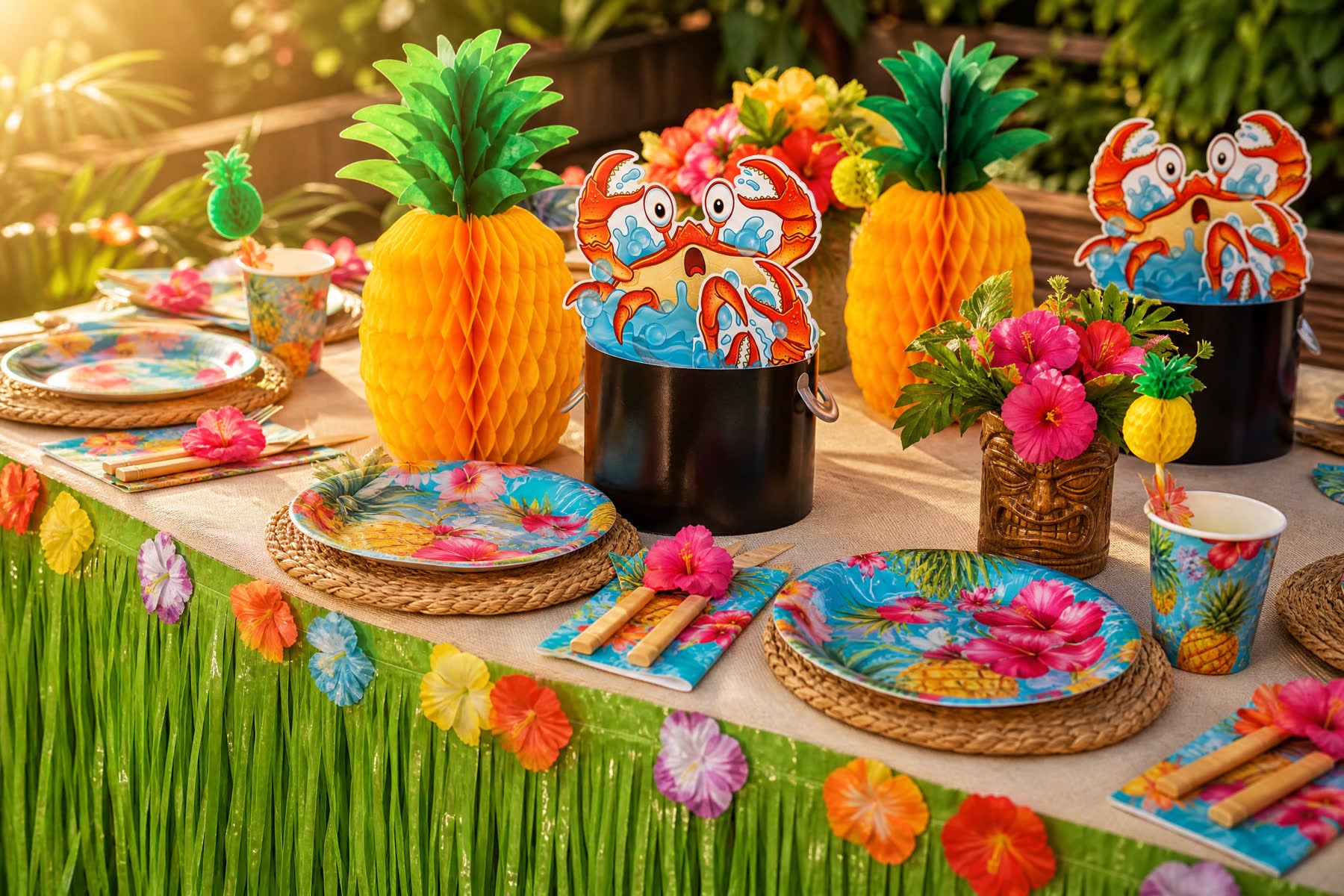 Summer Luau Party Decorations Checklist and Planning Guide