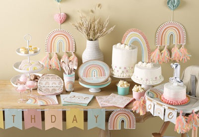 Boho Bliss: Throw a Colorful Rainbow Party with PartyDecorations.com!
