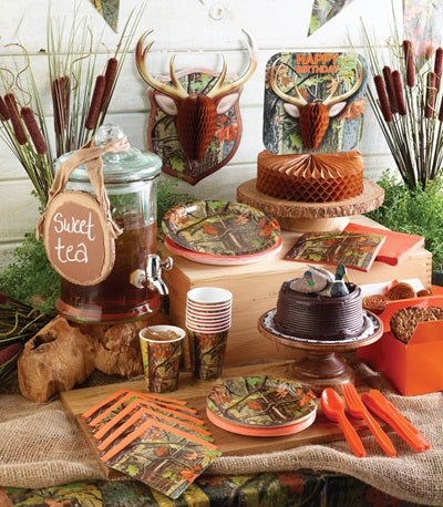 Blend In, Stand Out: PartyDecorations.com's Hunting Camo Bash!