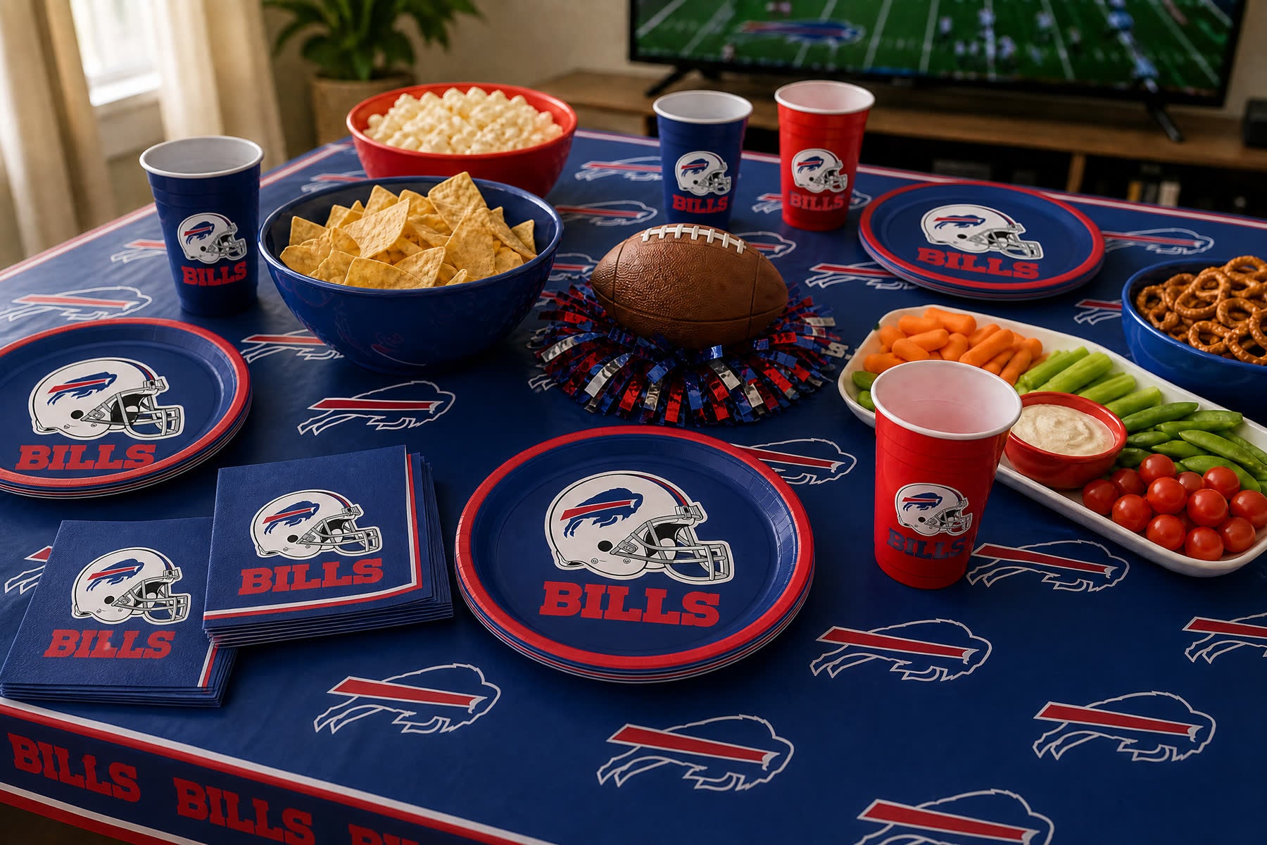 Buffalo Bills Indoor Watch Party Decorations Guide