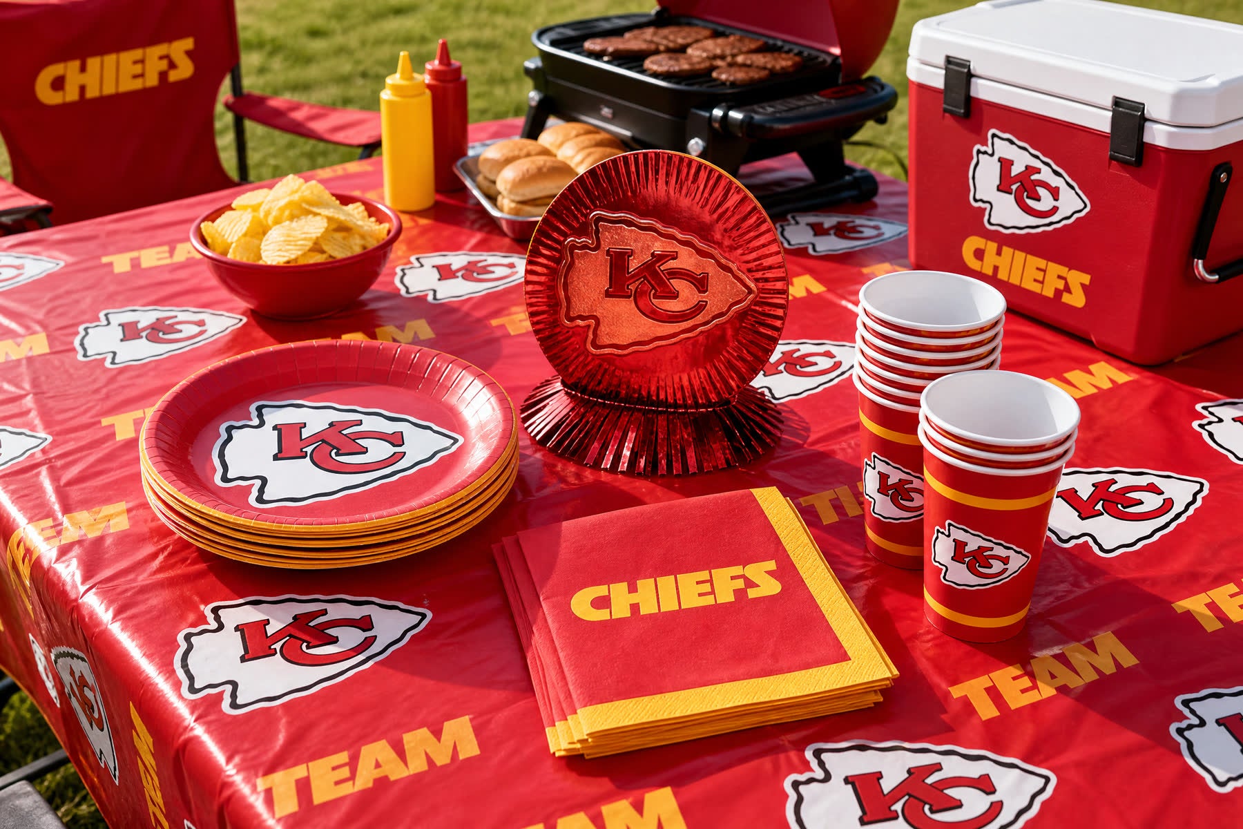 Kansas City Chiefs Tailgate Party Ideas for Stress Free Setup
