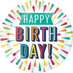 Burst of Color Birthday Celebration Decorations