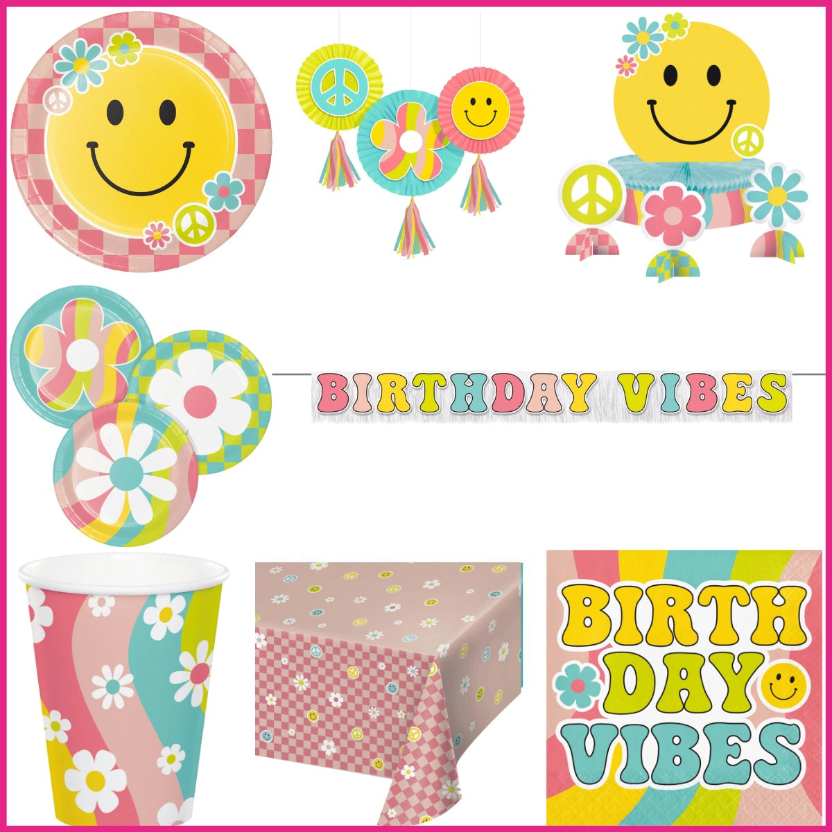Kids Birthday Party Kits for 8 Guests
