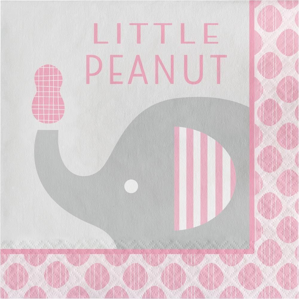 Little Peanut Girl Baby Shower Tableware