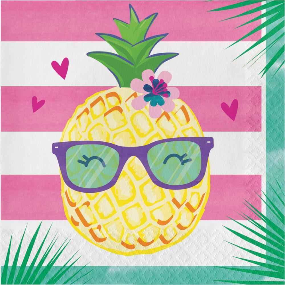 Pineapple N Friends Birthday Theme Supplies