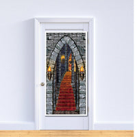 Bulk Castle Entrance Door Cover (Case of 12) by Beistle