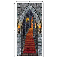 Bulk Castle Entrance Door Cover (Case of 12) by Beistle