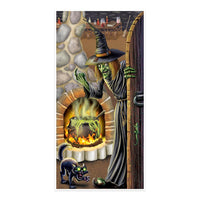 Halloween Witch's Brew Door Cover - Bulk 12 Pack