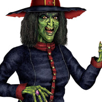 Jointed Witch, party supplies, decorations, The Beistle Company, Halloween, Bulk, Holiday Party Supplies, Halloween Party Supplies, Halloween Party Decorations, Halloween Party Cutouts