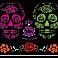 Day Of The Dead Tablecover, party supplies, decorations, The Beistle Company, Day of the Dead, Bulk, Holiday Party Supplies, Day of the Dead Decorations