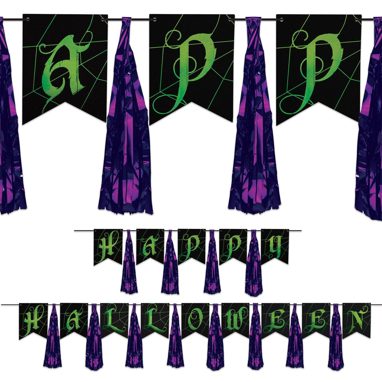Bulk Happy Halloween Tassel Streamer (Case of 12) by Beistle