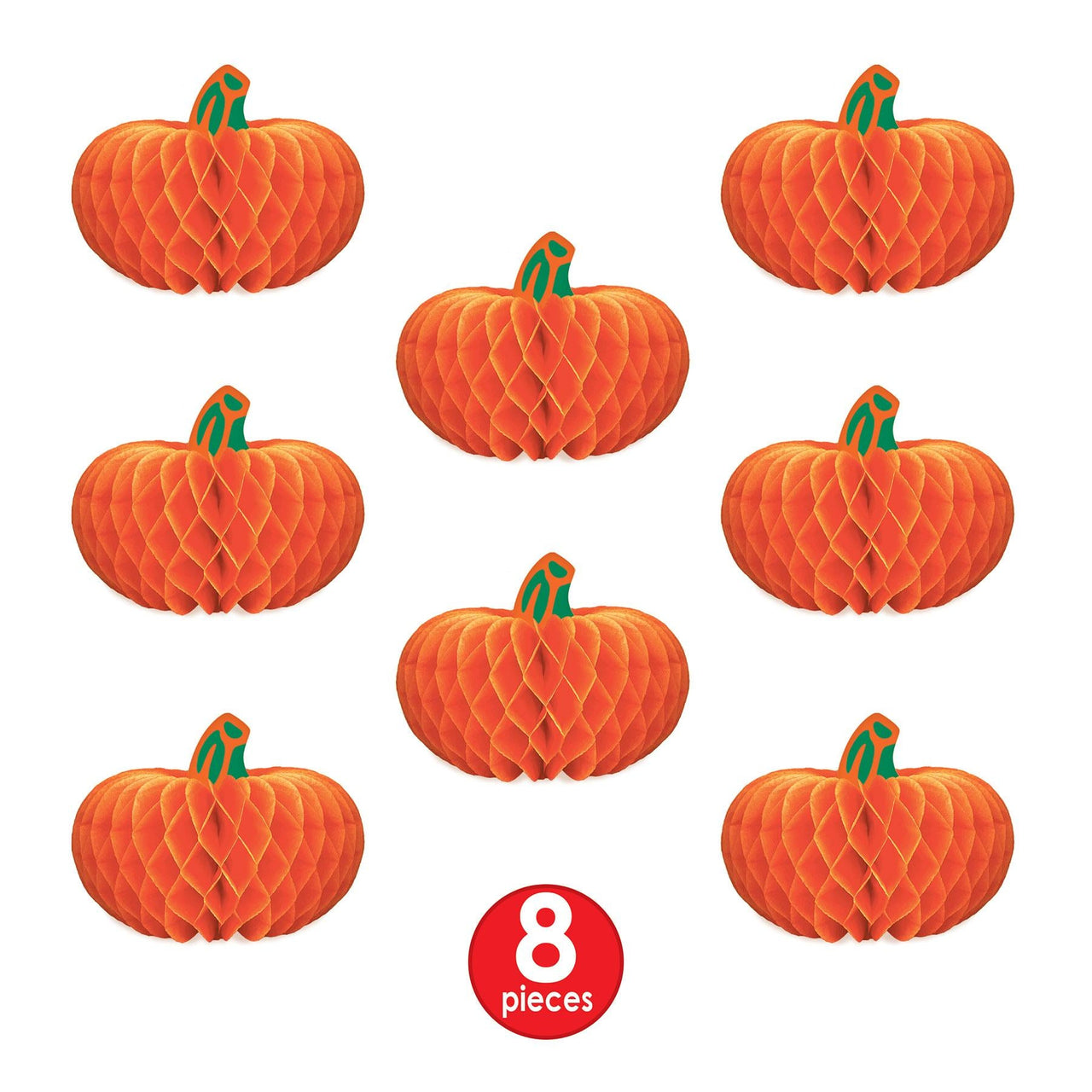 Bulk Tissue Pumpkins (Case of 48) by Beistle