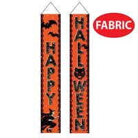 Beistle Vintage Halloween Fabric Door Panel Set