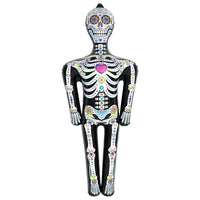 Day Of The Dead Inflatable Skeleton - Bulk 12 Pack