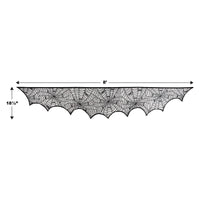 Bulk Spider Web Mantel Scarf (12 Pkgs Per Case) by Beistle