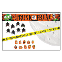 Beistle Trunk Or Treat Party Box - 21 Pieces - Halloween Decorating Kit