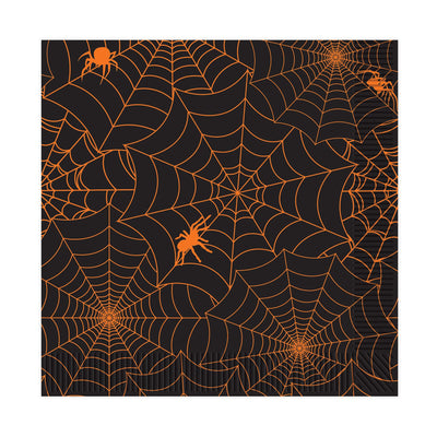 Spider Web Luncheon Napkins - Bulk 192 Pack