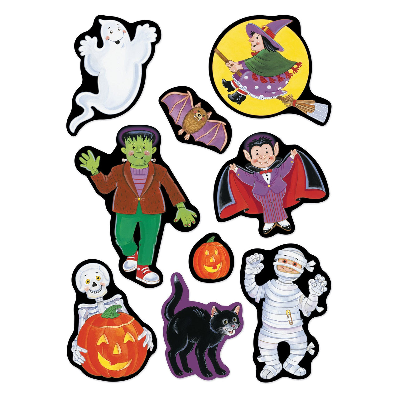 Halloween Character Stickers - Bulk/48 Sticker Sheets