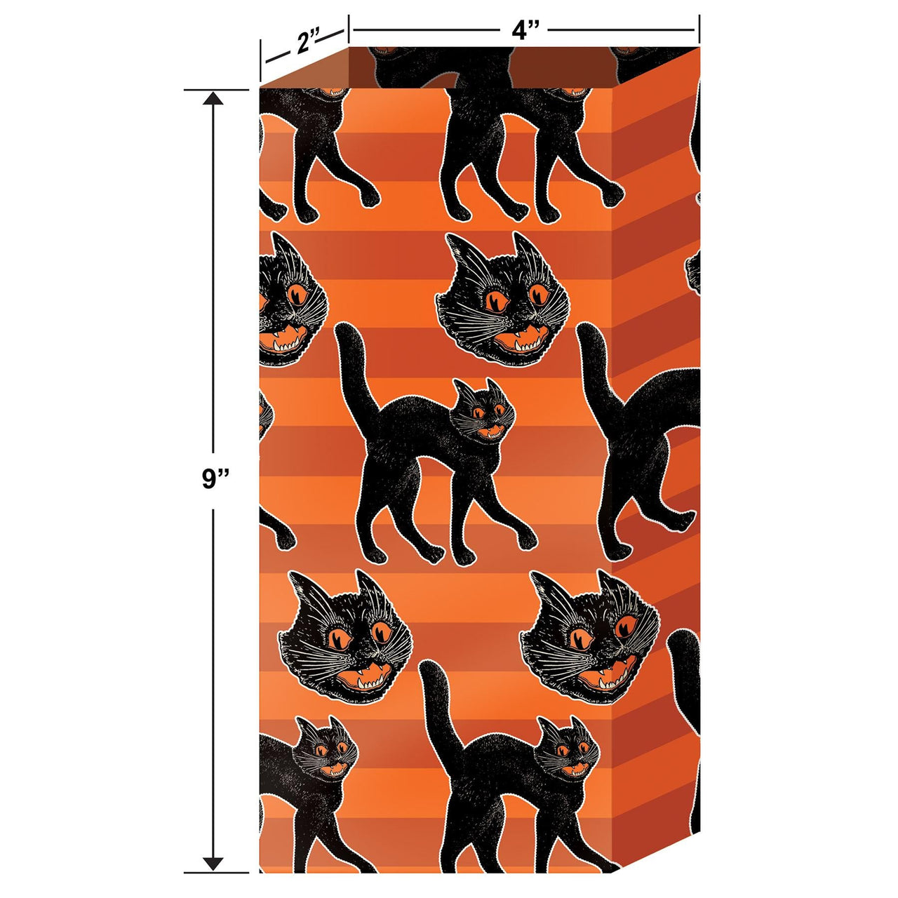 Bulk Vintage Halloween Cello Bags (Case of 300) by Beistle