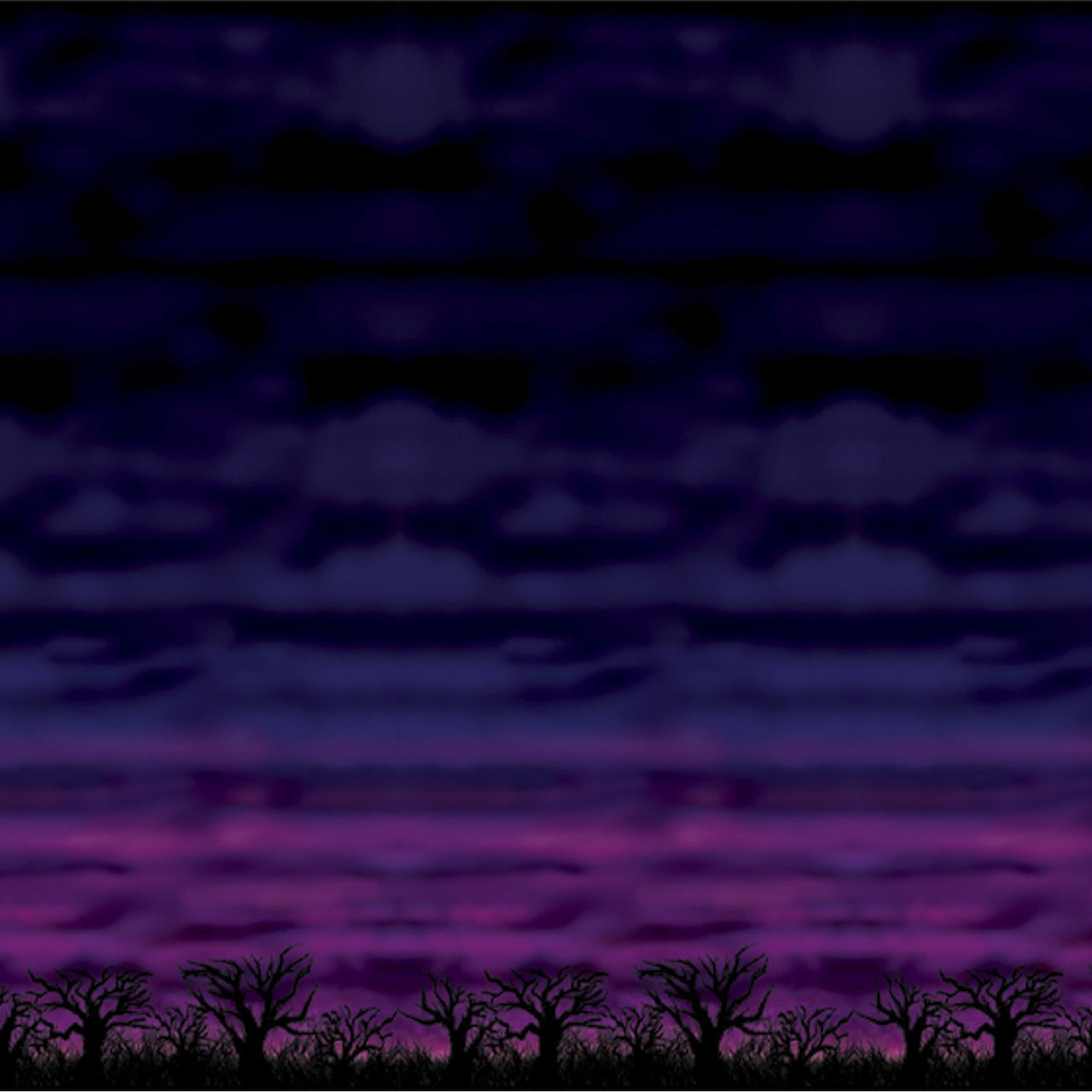Halloween Spooky Sky Backdrop - Bulk 6 Pack