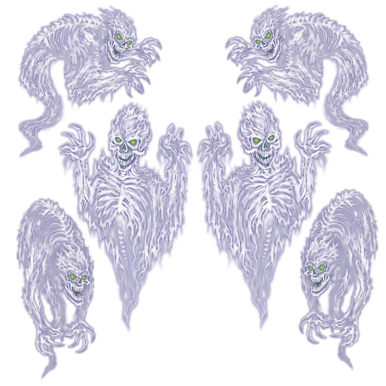 Halloween Scary Spirit Props - Bulk/72 Props