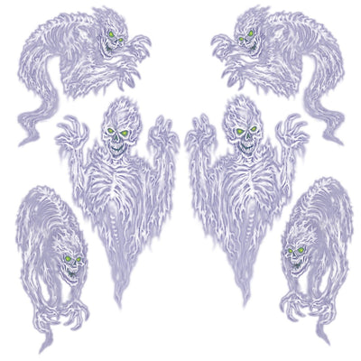 Halloween Scary Spirit Props - Bulk/72 Props