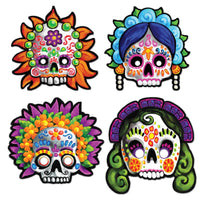 Day Of The Dead Masks - Bulk/48 Masks