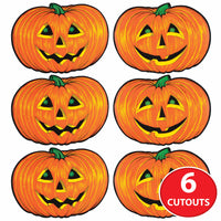 Beistle Jack-O-Lantern Cutouts