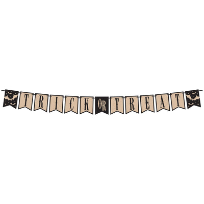Halloween Trick Or Treat Streamer - Bulk 12 Pack