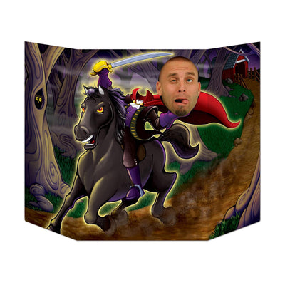 Halloween Headless Horseman Photo Prop - Bulk 6 Pack