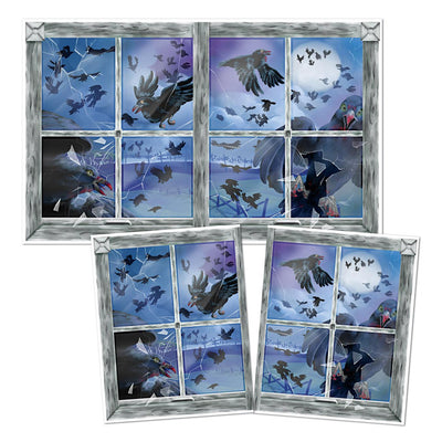 Halloween Bird Attack Insta-View Decoration - Bulk 6 Pack