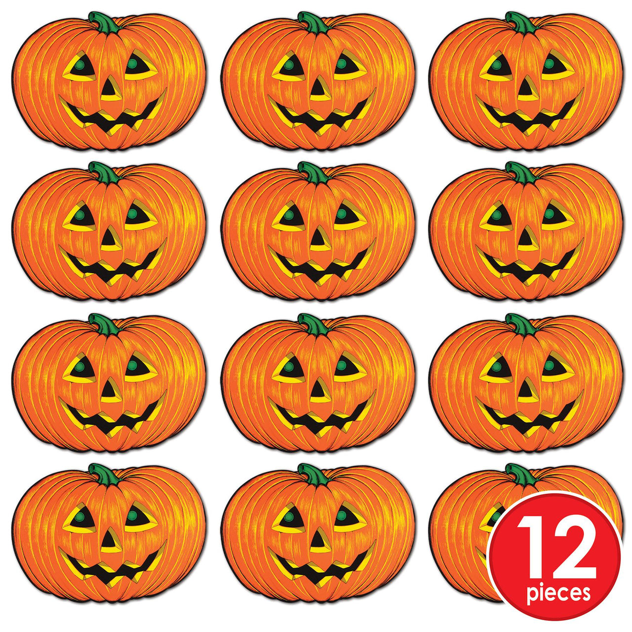 Halloween Party Supplies - Jack-O-Lantern Faces
