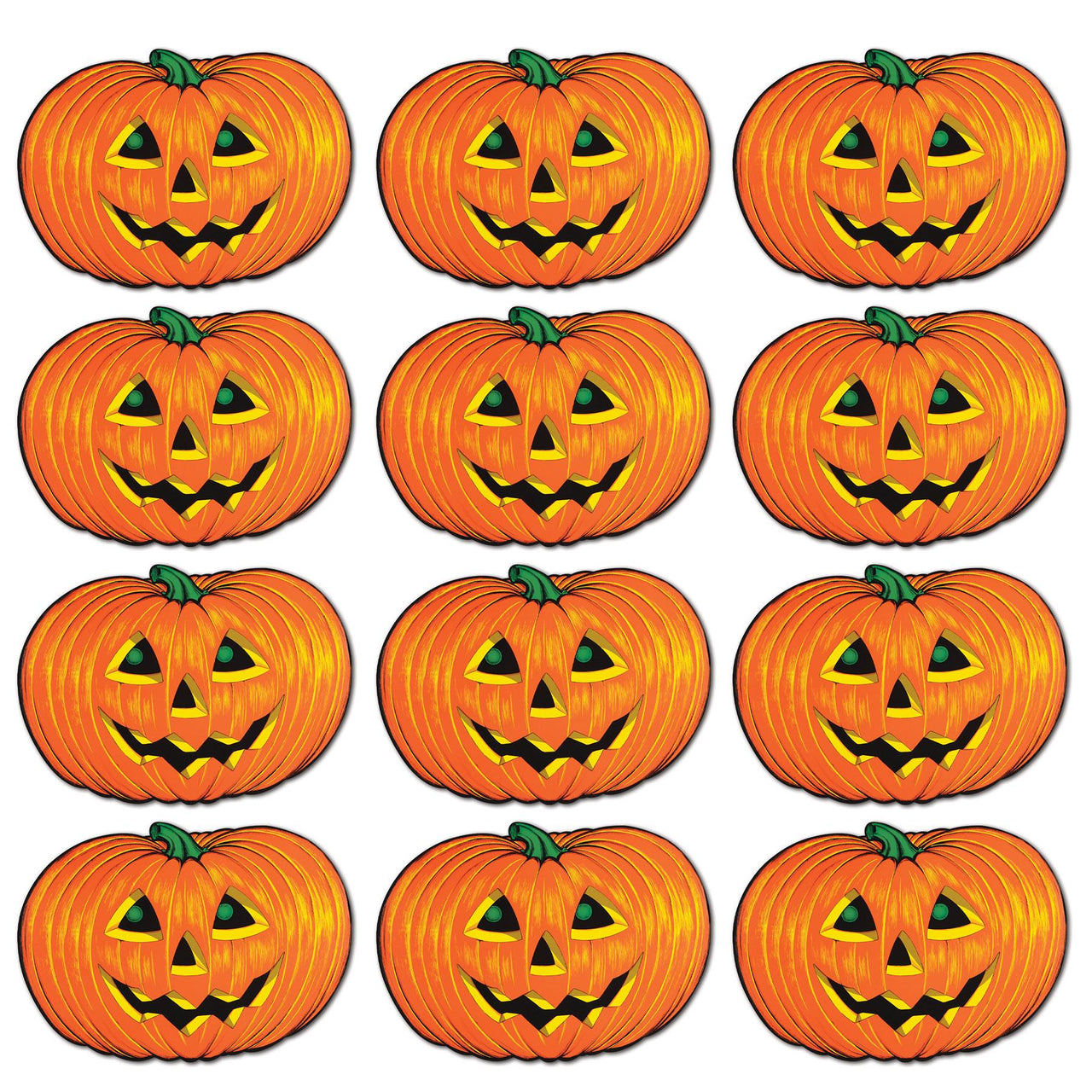 Halloween Party Supplies - Jack-O-Lantern Faces