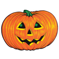 Halloween Party Jack-O-Lantern Faces - Bulk 12 Pack