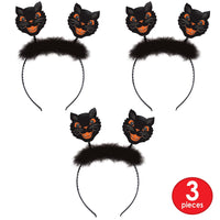 Bulk Vintage Halloween Cat Boppers (Case of 12) by Beistle
