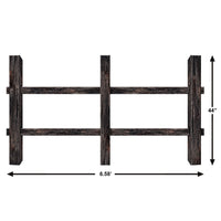 Spooky 3D Halloween Fence Prop 44 inch x79 inch