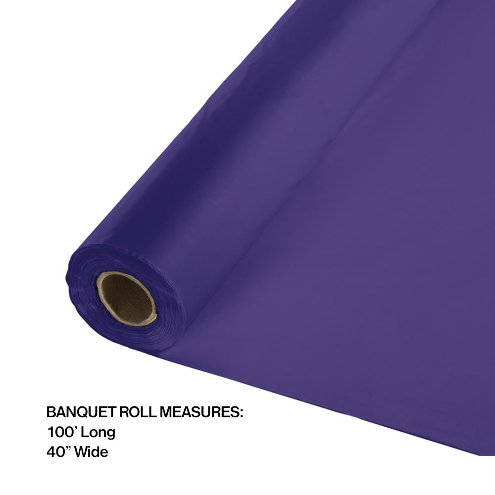 Purple Banquet Roll 40" X 100' Party Decoration
