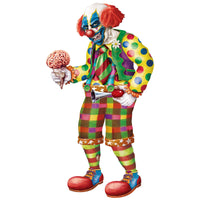 Halloween Jointed Zombie Clown - Bulk 12 Pack