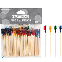 Wooden Picks Frill, 2.5