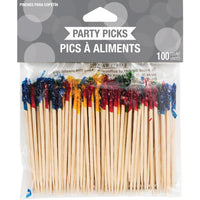 Wooden Picks Frill, 2.5