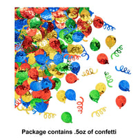 12ct Bulk Balloon and Streamers Confetti