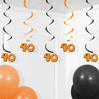 30ct Bulk 40th Birthday Dizzy Danglers