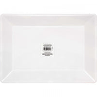 12ct Bulk Patriotic Plastic Flag Tray