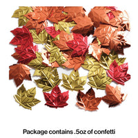 12ct Bulk Maple Leaf Confetti