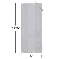 Cello Bag, Lg Clear, 20 ct Party Decoration