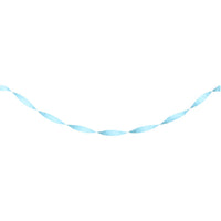 Pastel Blue Crepe Streamers 81' Party Decoration