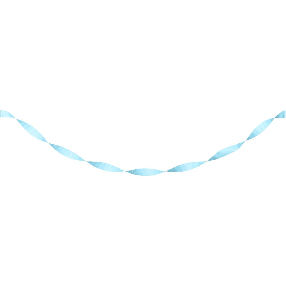 12ct Bulk Pastel Blue Crepe Streamer