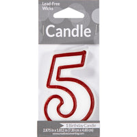 6ct Bulk #5 Candles