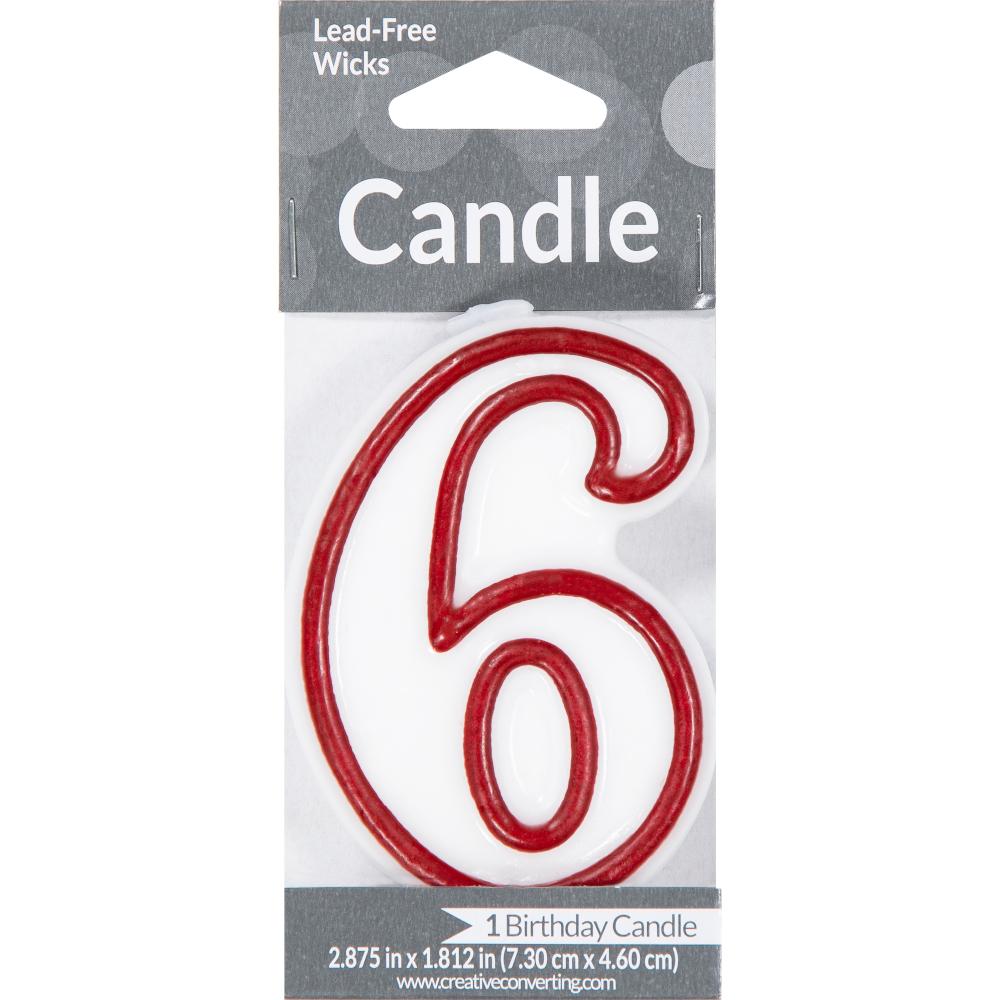 6ct Bulk #6 Candles